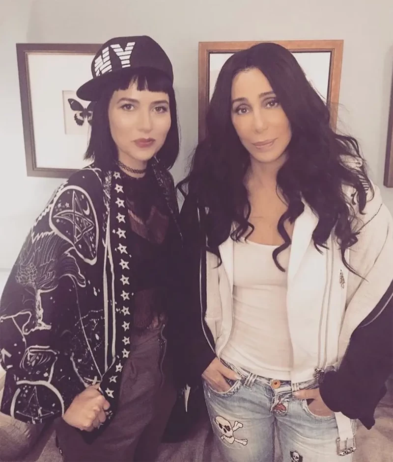 Cher con su exnuera.