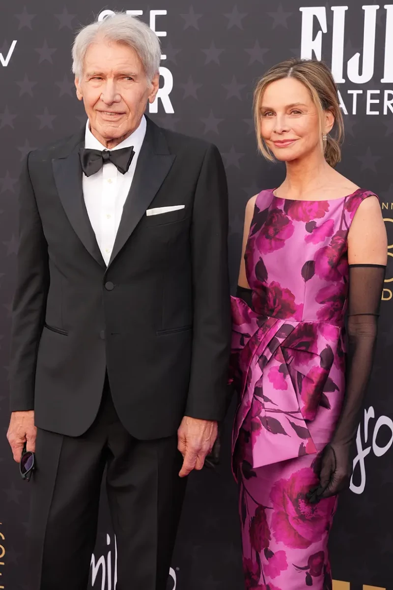 Harrison Ford y Callista Flockhart juntos.