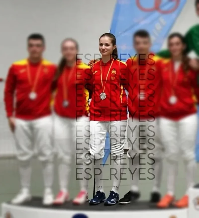 princesa leonor campeonato esgrima