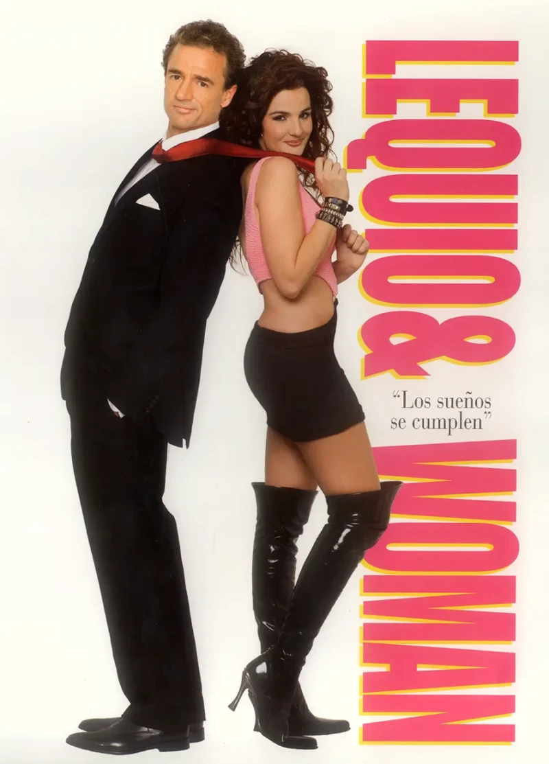 Alessandro Lequio en un cartel paródico de la película Pretty Woman.