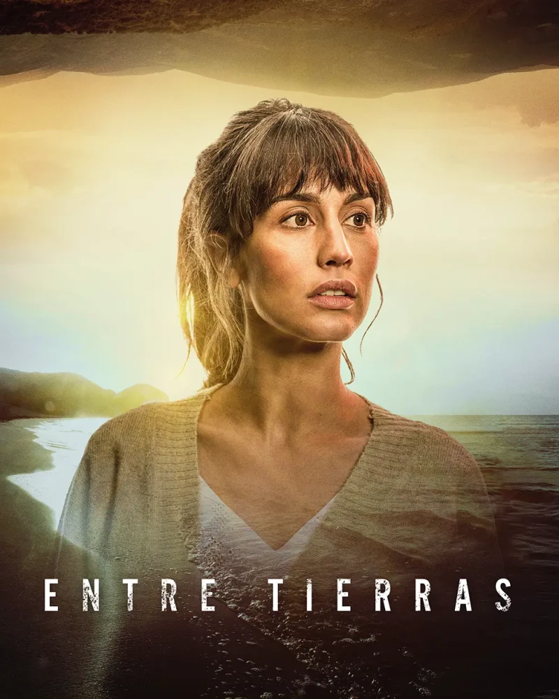 Megan Montaner en el cartel promocional de 'Entre tierras'.