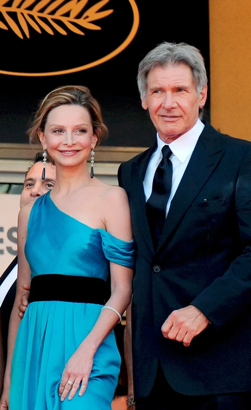 Calista Flockhart y Harrison Ford.