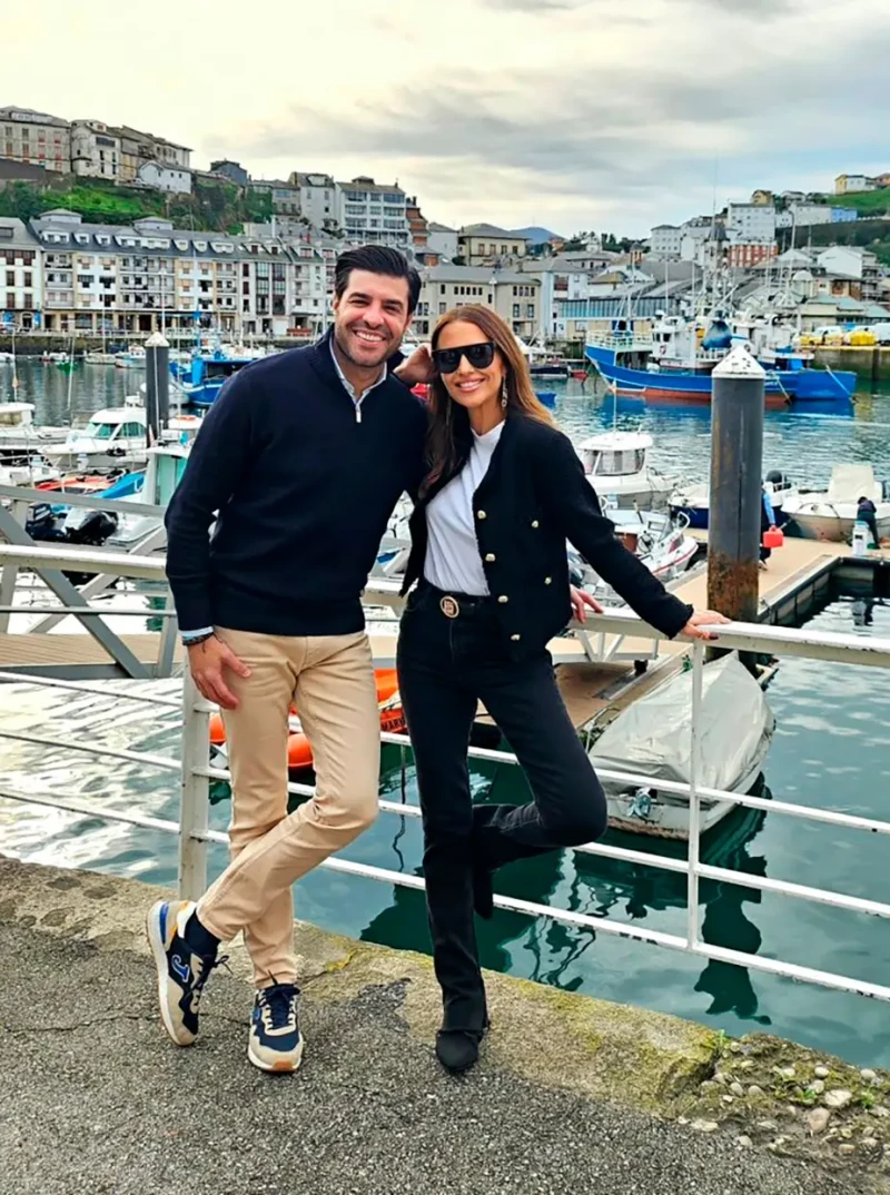 Paula Echevarría y Miguel Torres en Asturias.