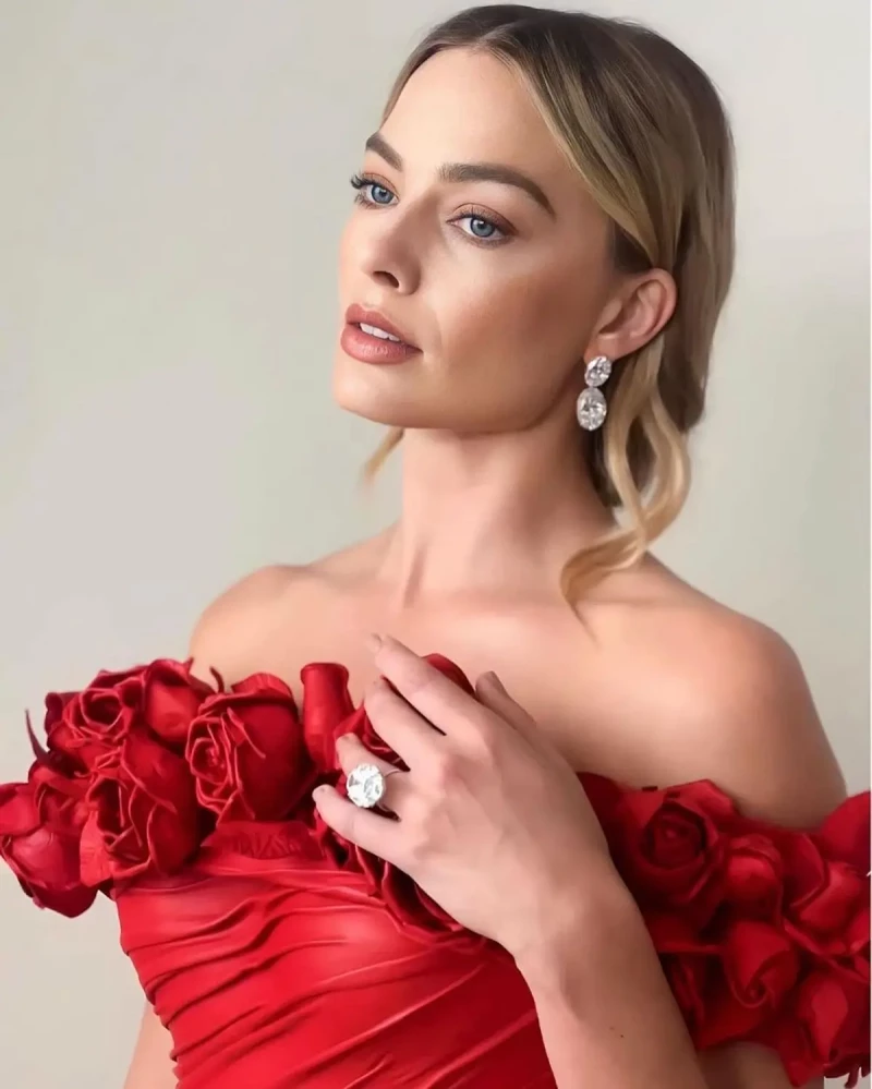 Margot Robbie  Maquillaje Romántico 2