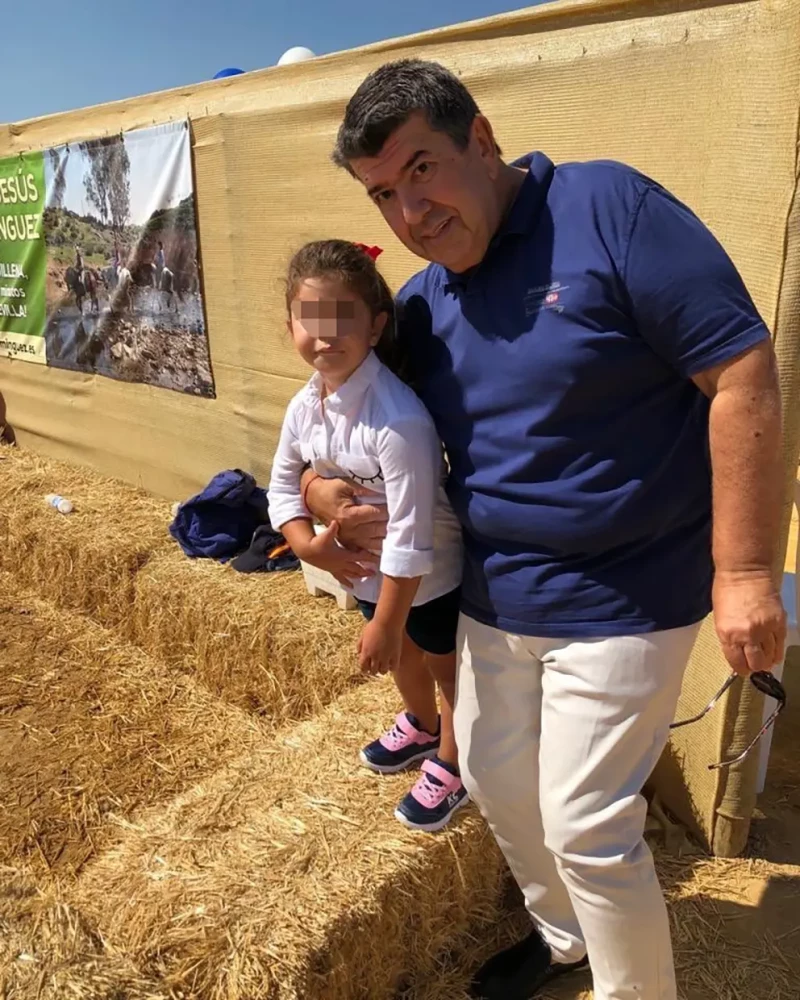 Jose María, que lleva tres años sin ver a su hija, en una foto del 2019.