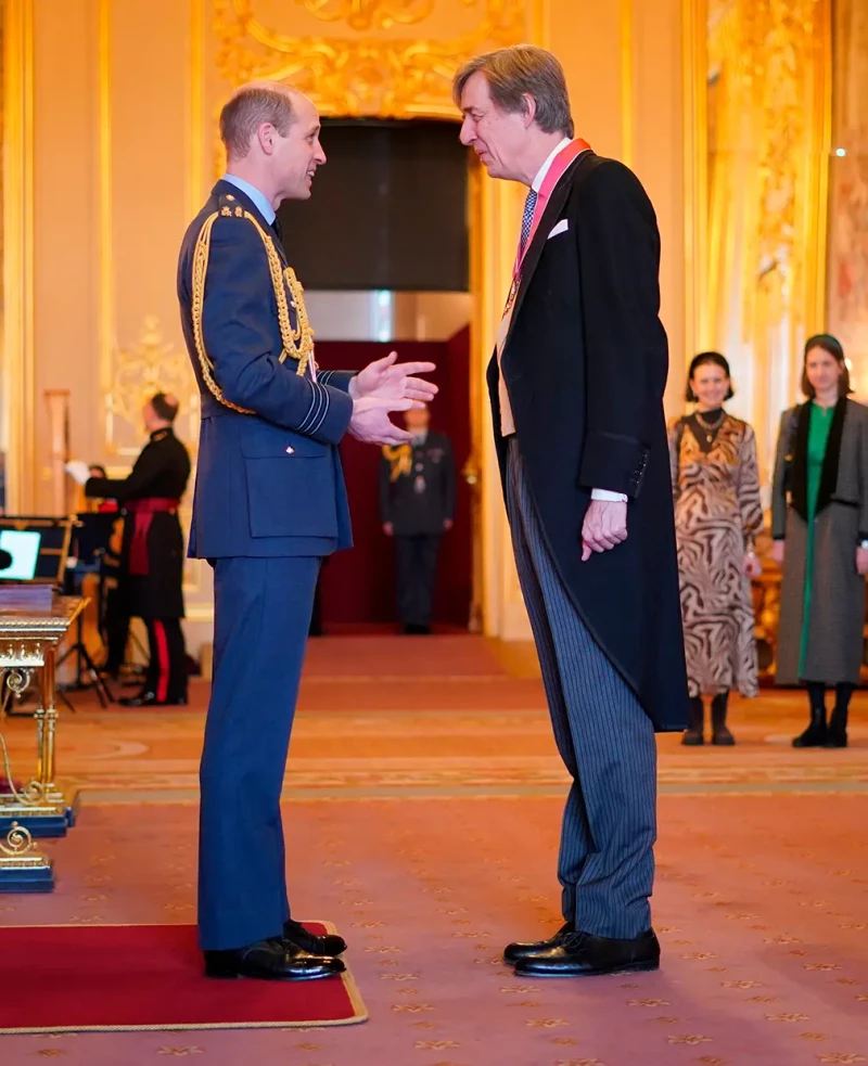 Guillermo en una acto en Windsor