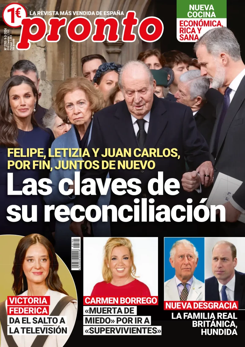 Portada de la revista Pronto 2705