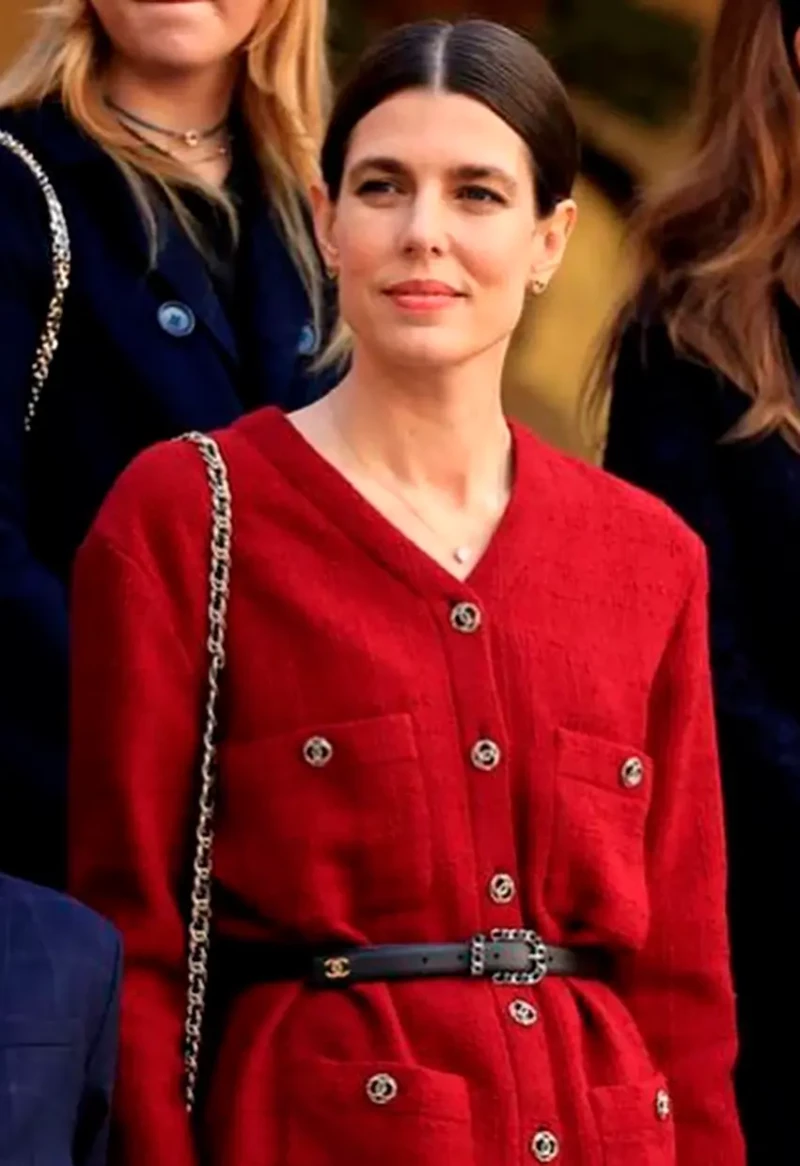 Carlota Casiraghi en la fiesta nacional de Mónaco.