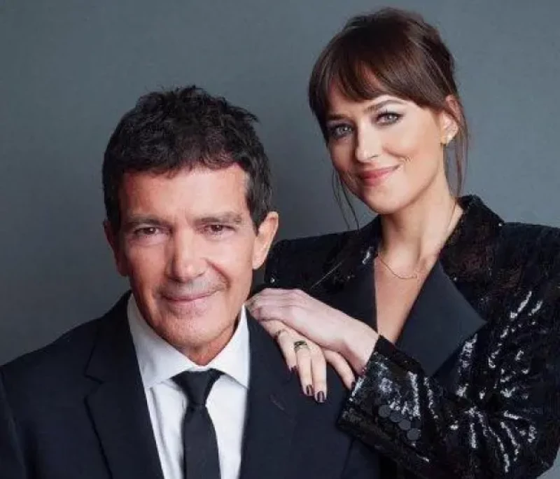 Dakota con Antonio Banderas