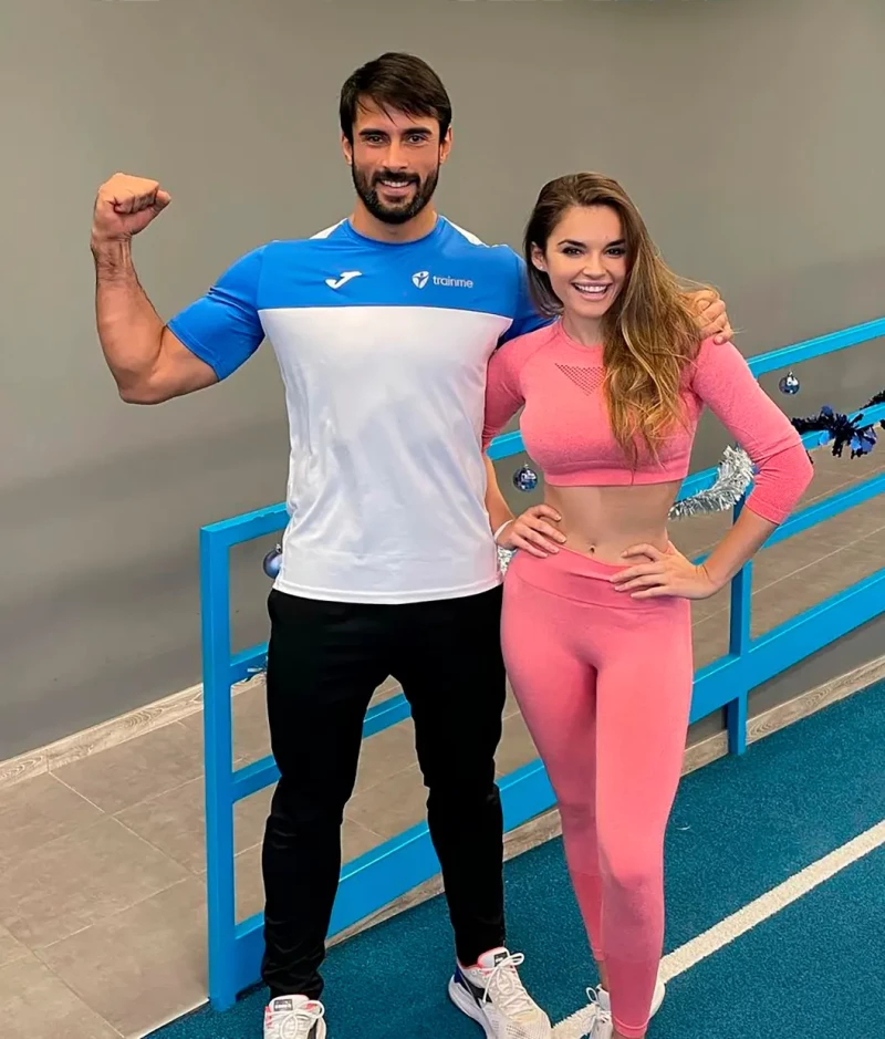 Melody conoció a Ignacio Batallán en su club de entrenamiento.