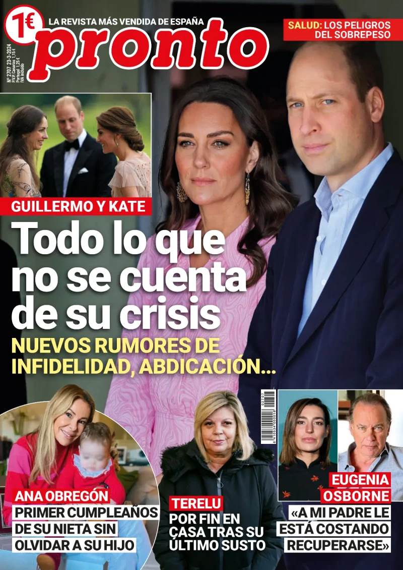 Portada de la revista Pronto 2707