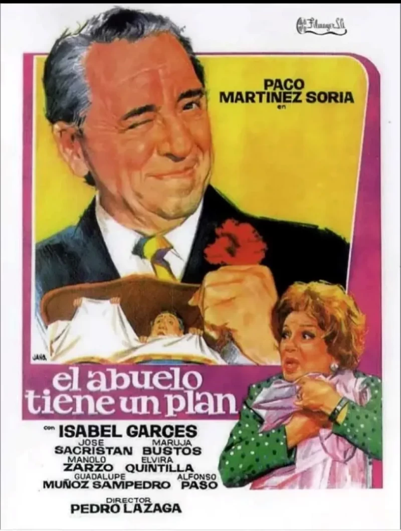 Cartel de la película "El abuelo tiene un plan".