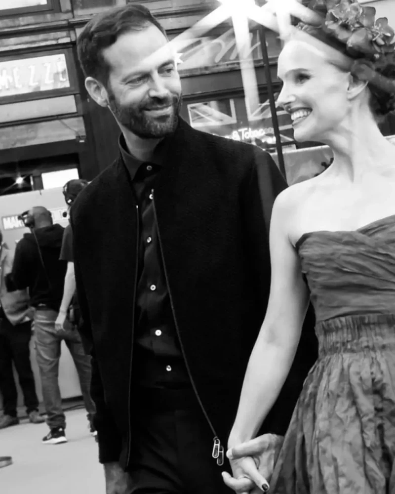 Natalie Portman y su exmarido.