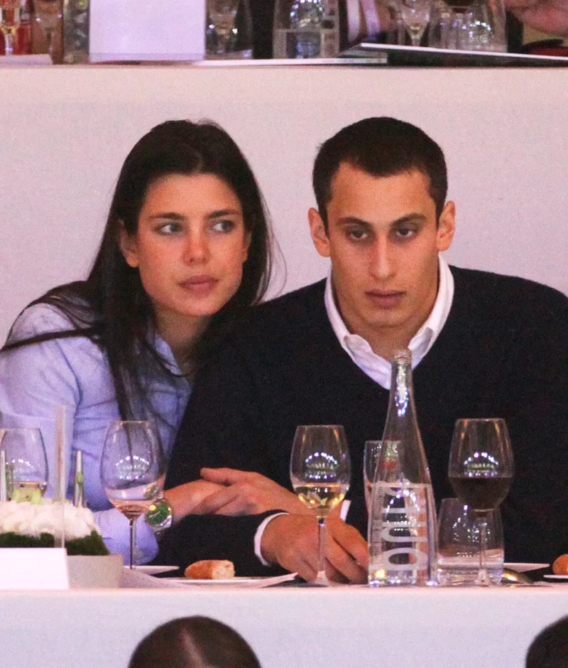 Carlota Casiraghi con su ex, Alex Dellal.