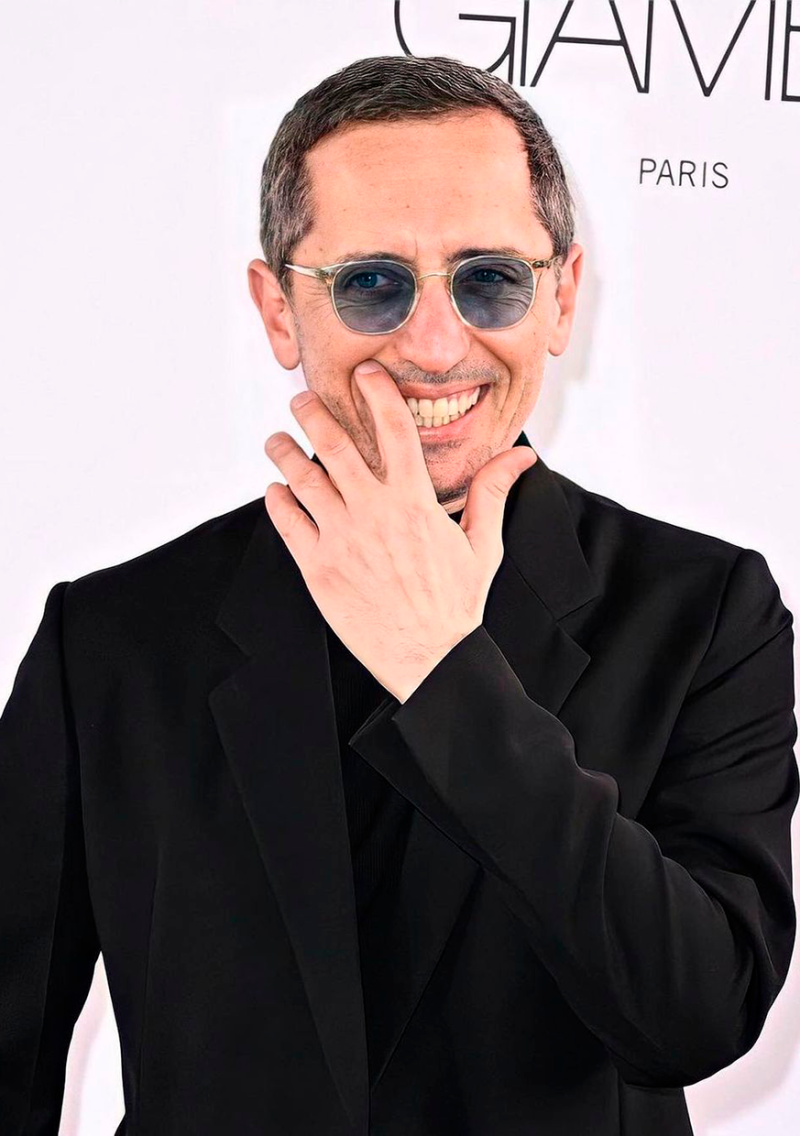 Gad Elmaleh, padre del primer hijo de Carlota.