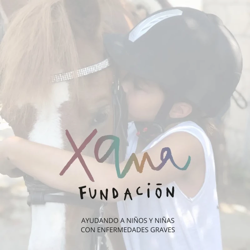 El cartel de presentación de la Fundación Xana.