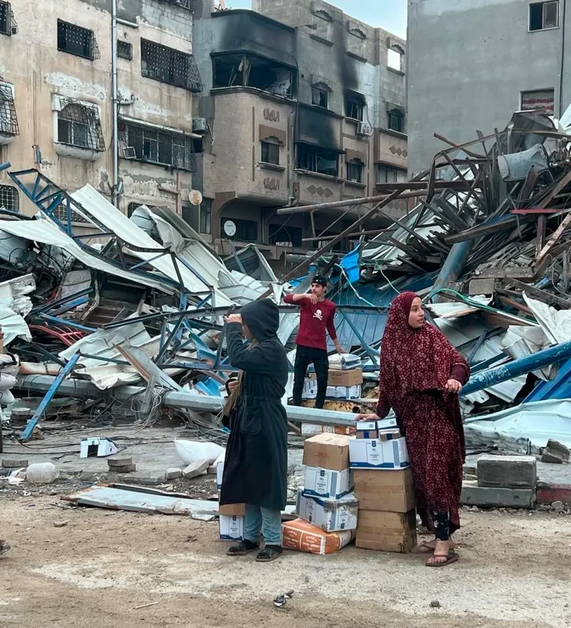 El panorama en Gaza es desolador.