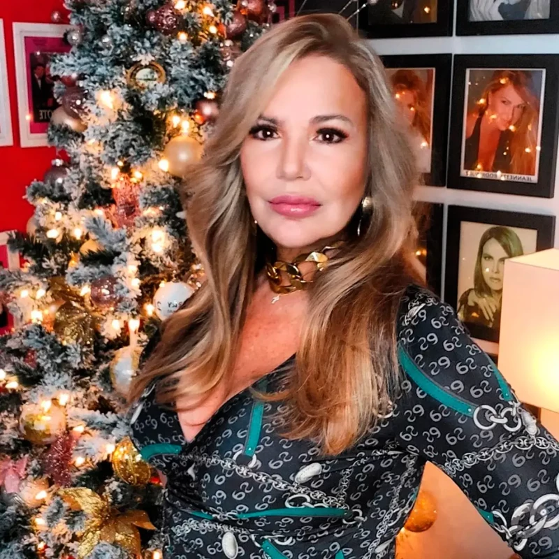 Jeanette Rodríguez en Navidad.