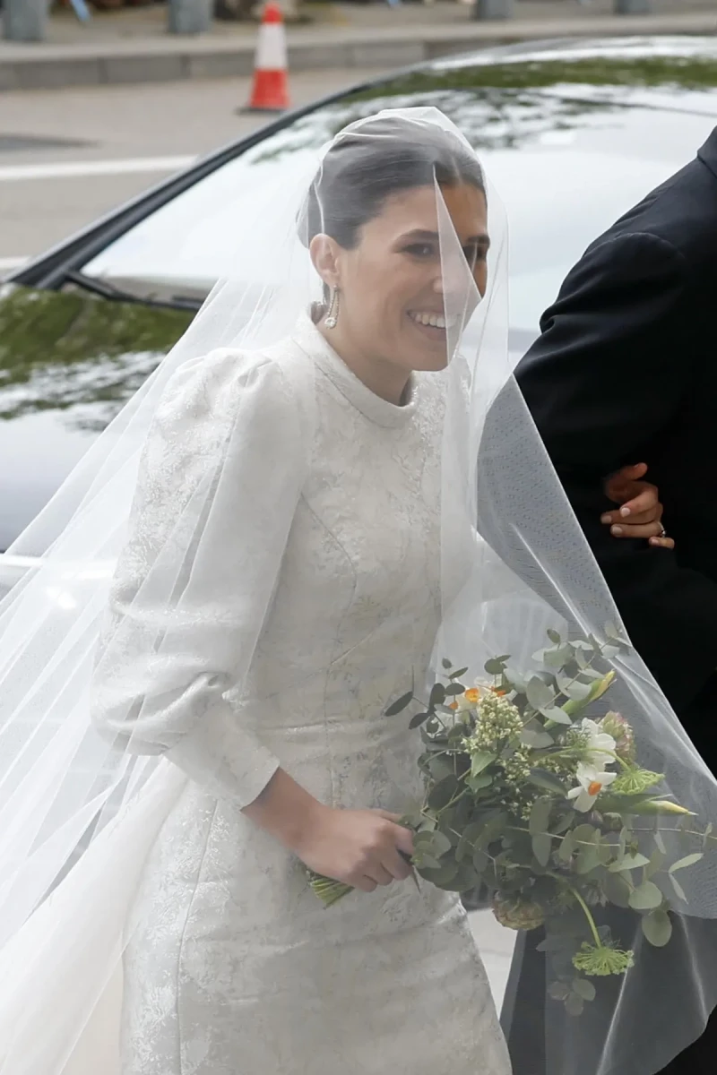 Teresa de Urquijo en su boda