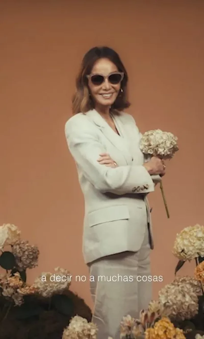 Isabel Preysler como modelo para Mo de Multiopticas.