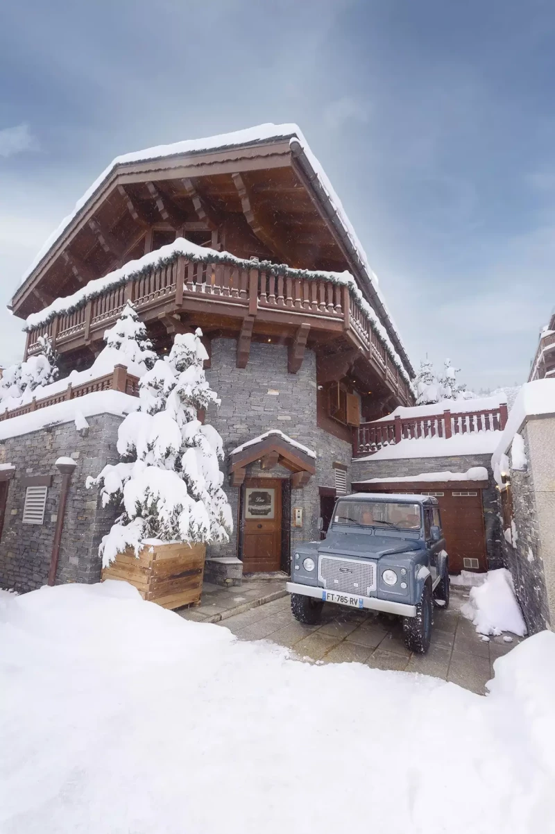 Habitaciones de la casa de los Alpes suizos donde Georgina Rodríguez se alojó con sus hijos