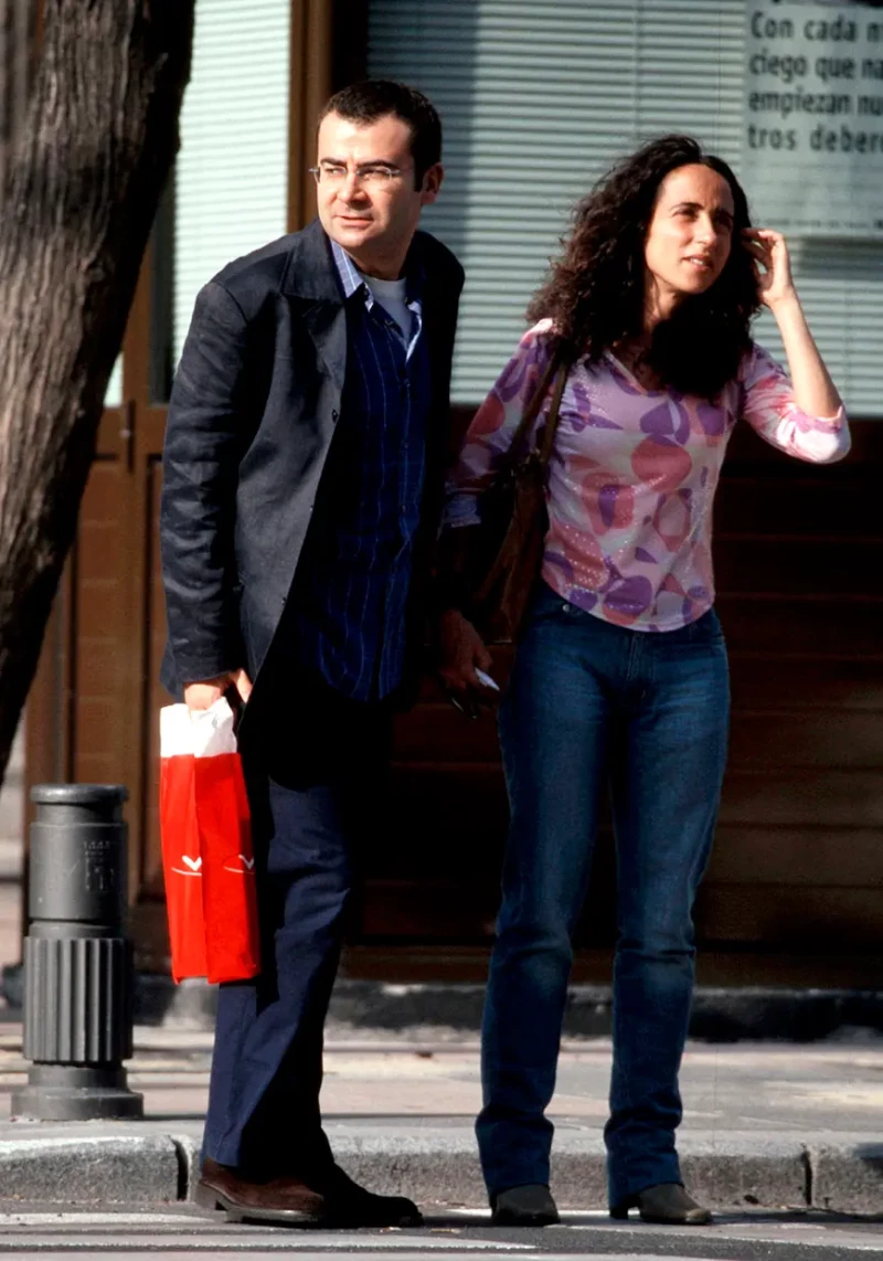 Jorge Javier Vázquez y María Patiño cuando eran jóvenes.