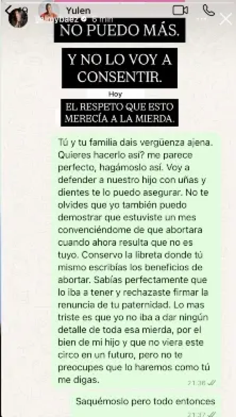 Yulen Pereira y Jeimy Báez.