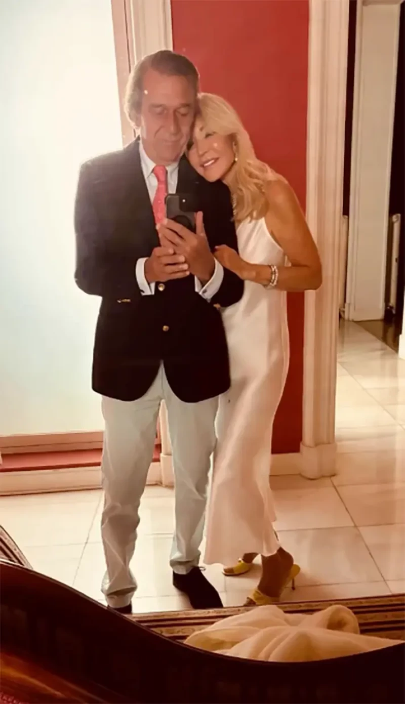Carmen Lomana con su novio
