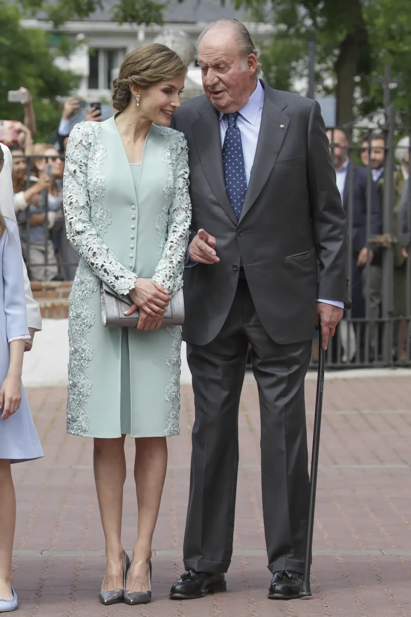 Juan Carlos y Letizia.