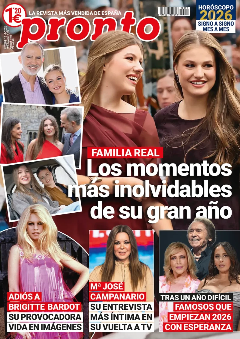 Portada Revista Pronto 2801