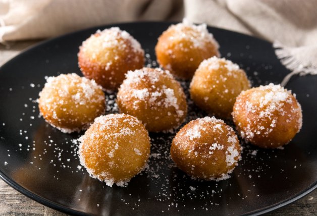 Los buñuelos de Cuaresma son un postre típico de Semana Santa.