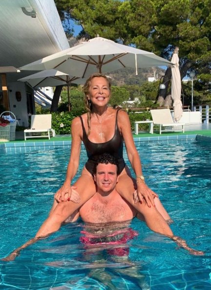 Ana Obregón guarda algunos de sus mejores recuerdos con su hijo en Mallorca (@ana_obregon_oficial).