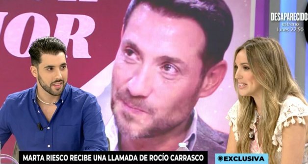 Marta Riesco ha dado la exclusiva en Ya son las Ocho (Telecinco).