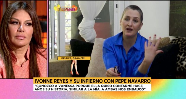 Ivonne Reyes reacciona al Sábado Deluxe de Vanessa Martín (Telecinco).