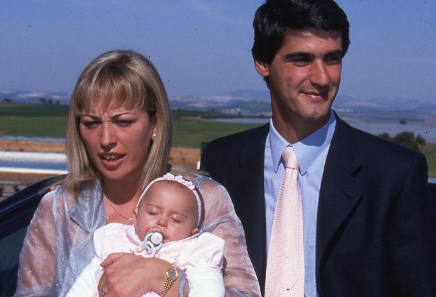 Belén, Jesulín y Andrea, cuando eran una familia feliz.