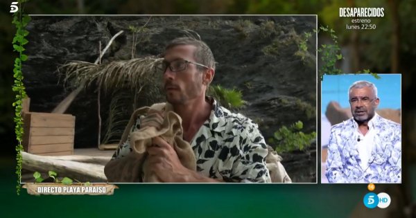 Así ha llegado Rubén Sánchez a la playa paraíso.