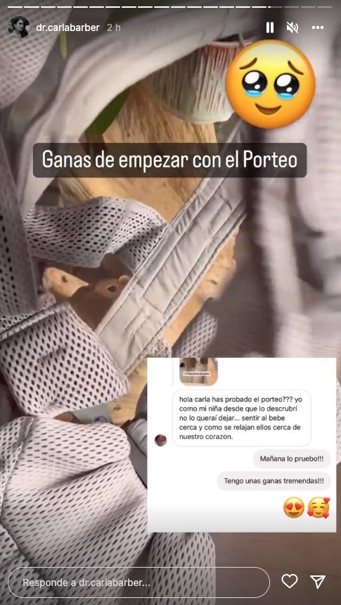 Historias de Instagram de Carla Barber (@dr.carlabarber).