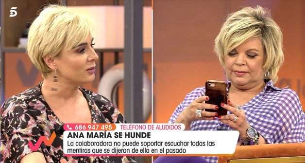 Ana María Aldón pasó su peor tarde en 'Viva la vida'.