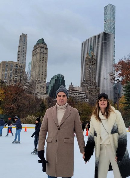 Hace solo unos días, la pareja disfrutó de Nueva York.
