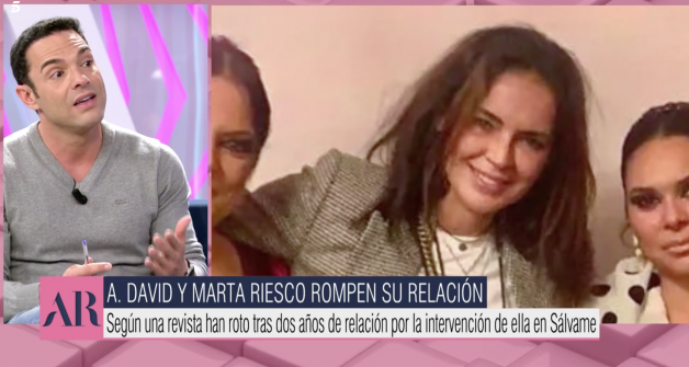 A Marta Riesco le molestaría la cercanía de Antonio David con su mujer, según El programa de Ana Rosa.
