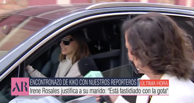 Irene Rosales ha justificado a su marido.