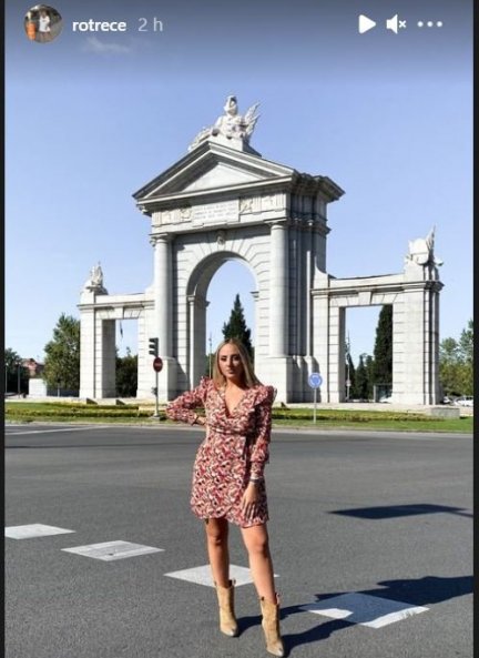 Rocío Flores ya posa como toda una modelo profesional.