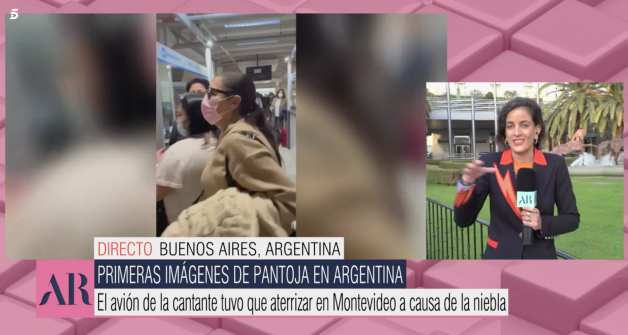 Isabel Pantoja ya se encuentra en Buenos Aires, Argentina.