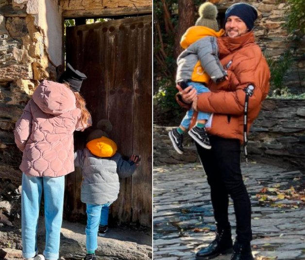 Ella, de 11 años e hija de Elena Tablada, se lleva de maravilla con Matteo, de 2.