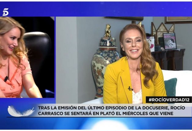 Alba Carrillo y Rocío Carrasco, amigas desde hace años, protagonizaron un bonito momento.