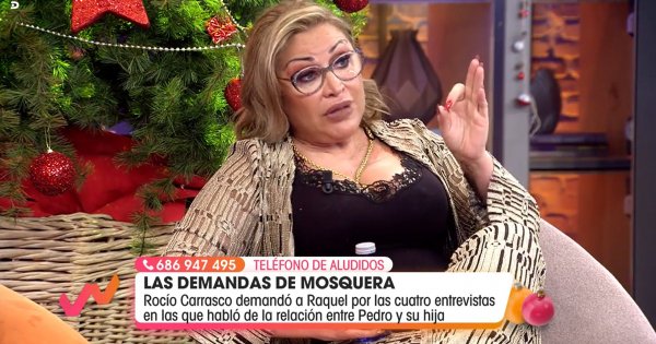 Raquel ha sido muy contundente con la hija de Rocío Jurado.