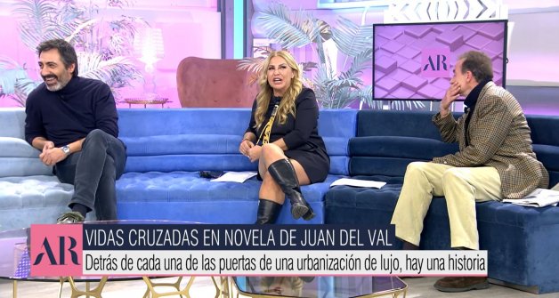 Cristina Tárrega reveló a Juan del Val cómo lo llaman en su vecindario.