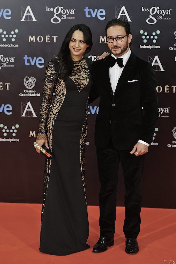 Carlos Santos y su pareja, Lorena Santana.