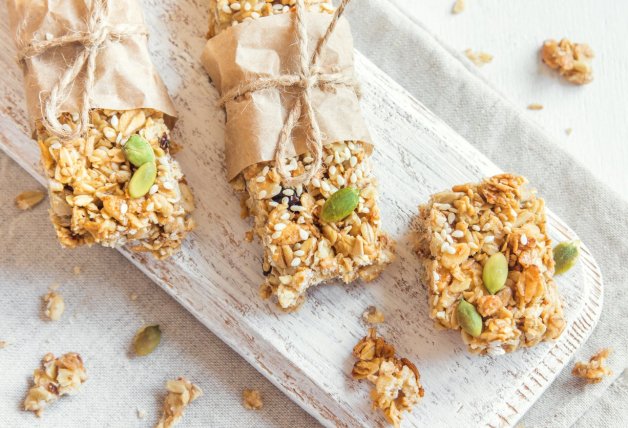 Barritas de avena.