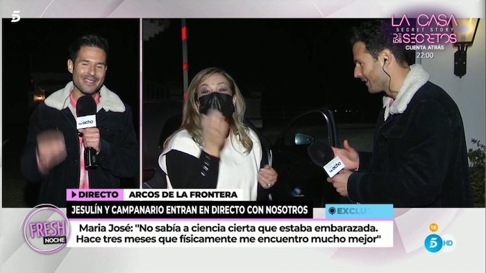 María José se sinceró sobre su embarazo con Ónega.